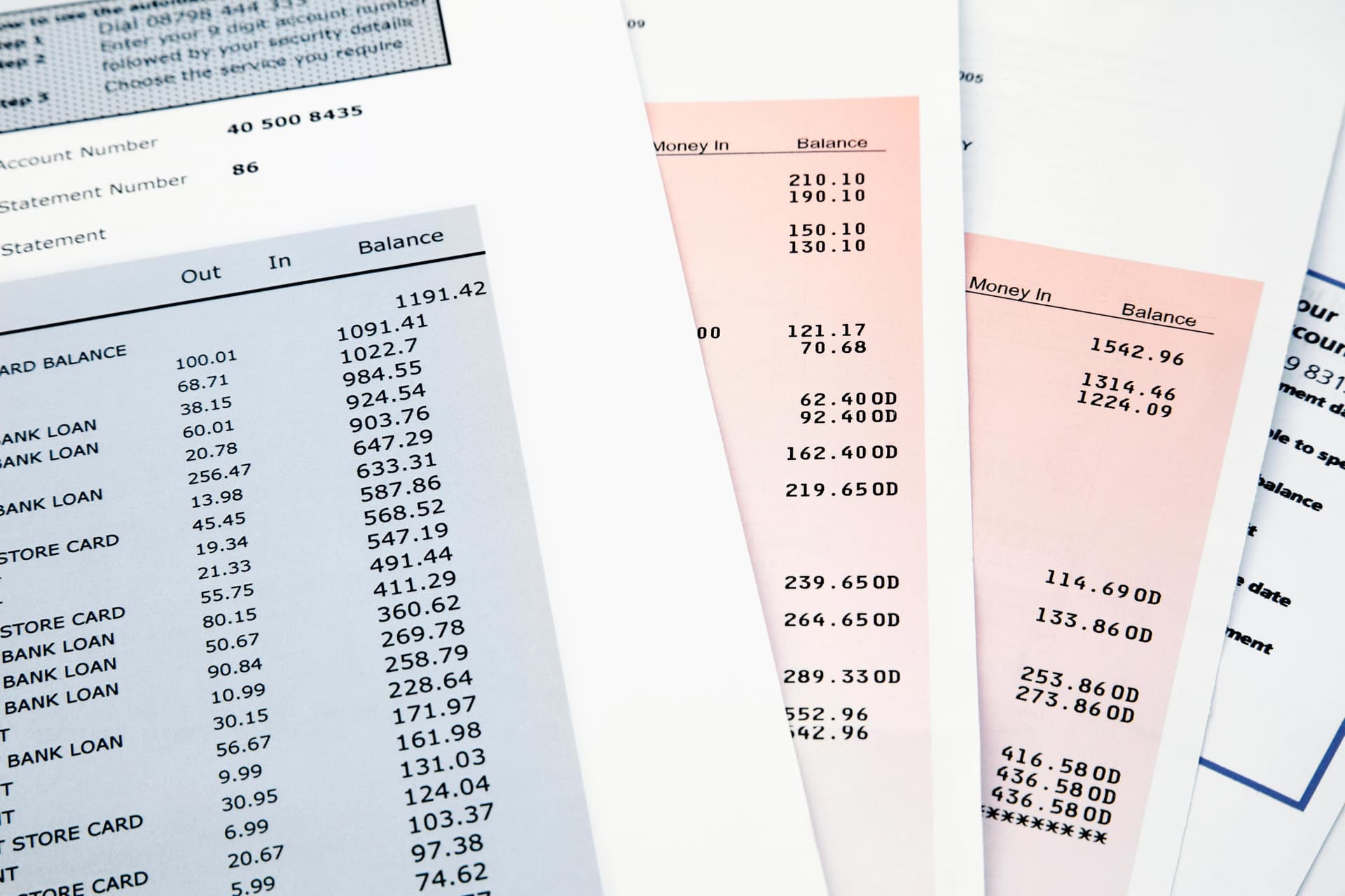 Bank statement Bank statement